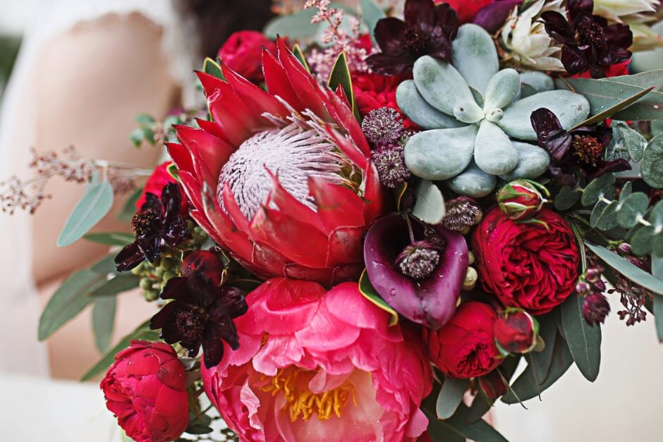 Den perfekte brudebuket