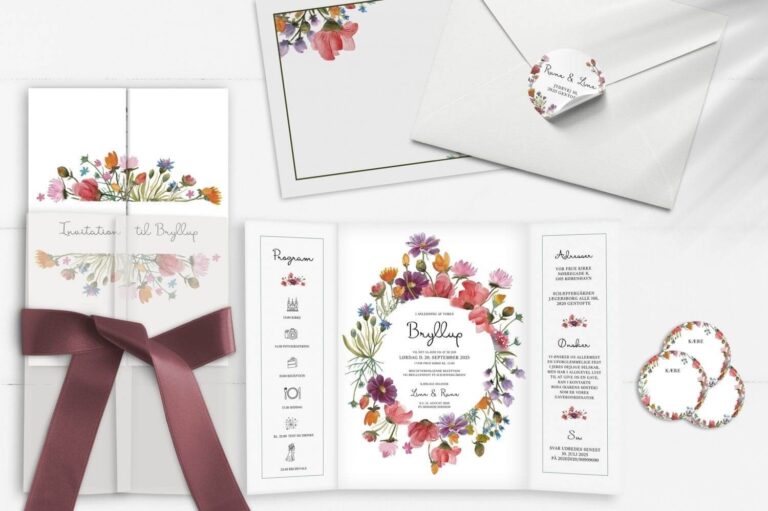 Bryllups invitationer